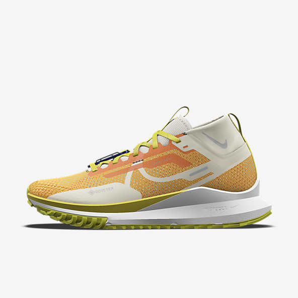 Nike womens yellow running shoes on sale